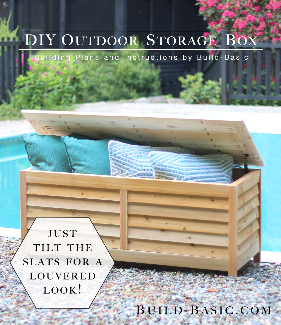Build a DIY Outdoor Storage Box ‹ Build Basic