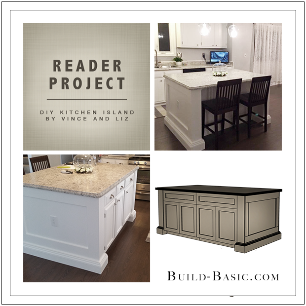 Build Basic Reader Project - DIY Kitchen Island by Vince and Liz