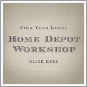 The Home Depot Workshop Registration Link by Build Basic