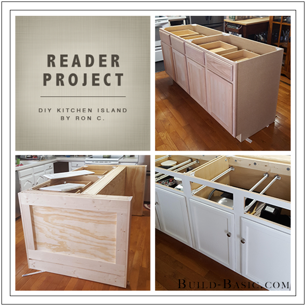 Build Basic DIY Kitchen Island by Ron C - Reader Project 2