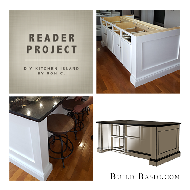 Build Basic DIY Kitchen Island by Ron C - Reader Project