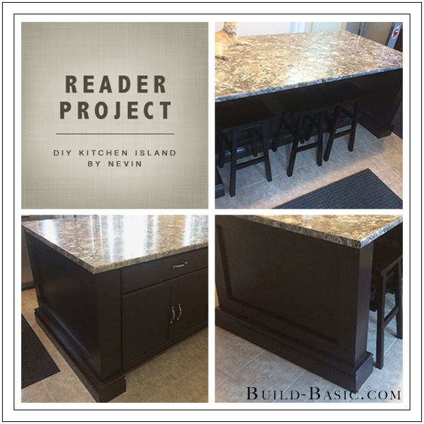 Build Basic DIY Kitchen Island by Nevin 2 - Reader Project