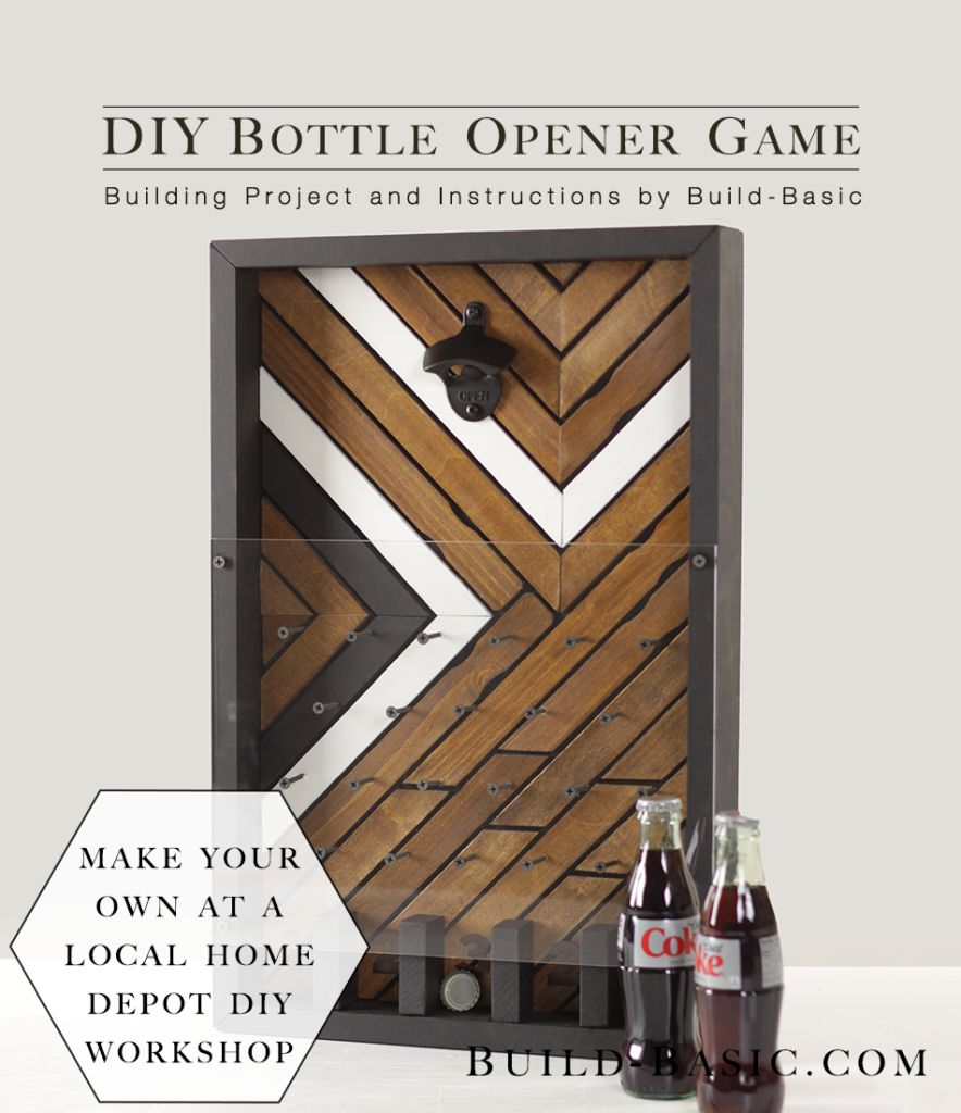 DIY Bottle Opener Game by Build Basic - Display Frame