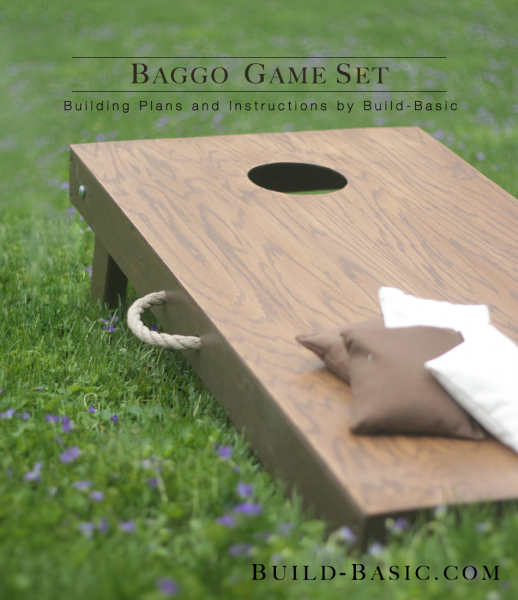 Build a Baggo Game Set - Building Plans by @BuildBasic www.build-basic.com