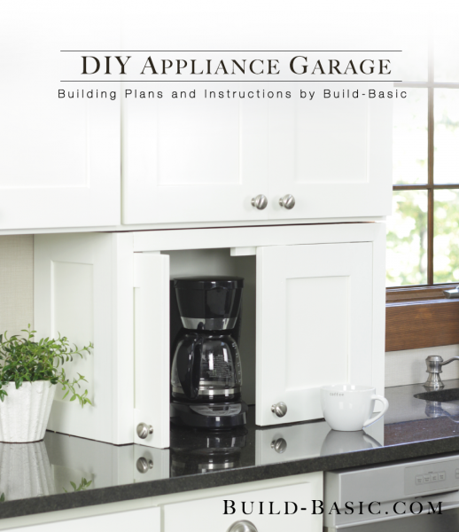 Build A Diy Appliance Garage Basic