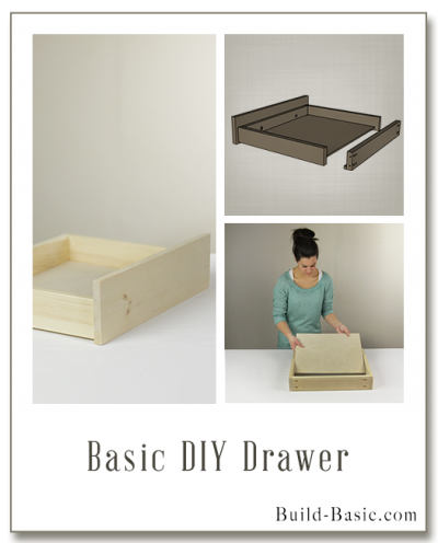Build a Basic DIY Drawer - Building Plans by @BuildBasic www.build-basic.com