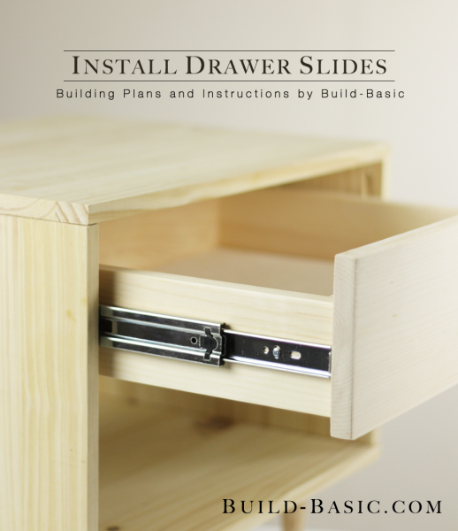 How to Install Drawers with Side Mount Drawer Slides