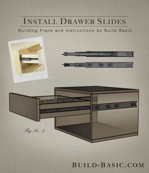 How to Install Drawers with Side Mount Drawer Slides