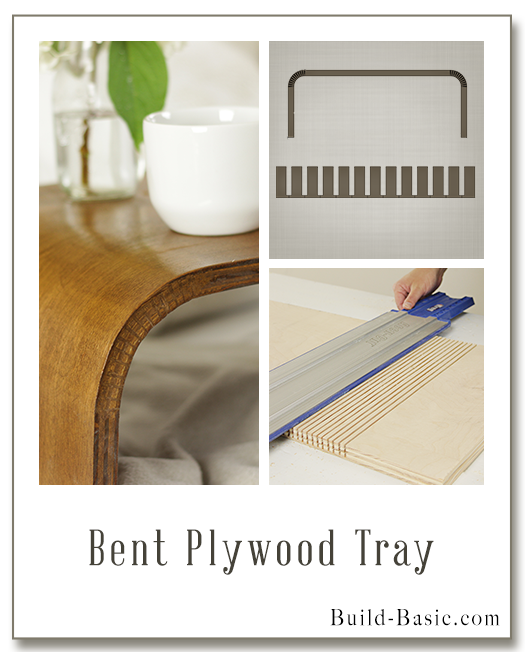 Bent Plywod Tray by Build Basic - Display Frame
