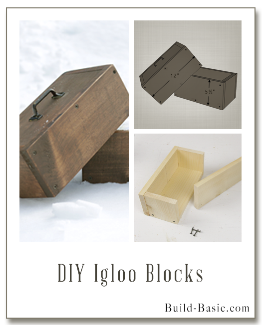 Build DIY Igloo Blocks - Building Plans by @BuildBasic www.build-basic.com
