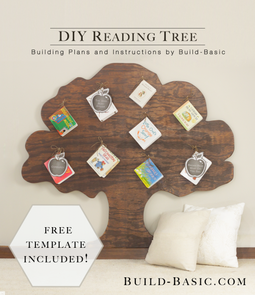 Build a DIY Reading Tree - Building Plans by @BuildBasic www.build-basic.com