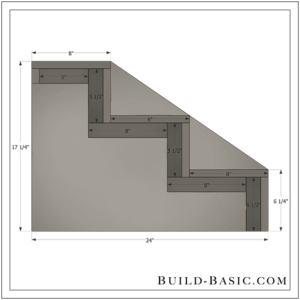 Build DIY Dog Steps - Building Plans by @BuildBasic www.build-basic.com