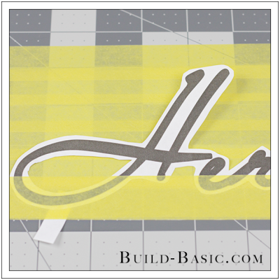 DIY Font Stencil - Build Basic