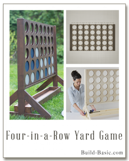 Reader Project – Four-in-a-Row Yard Game - Build Basic