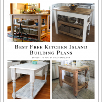 DIY Kitchen Island Building Plans Roundup by Build Basic