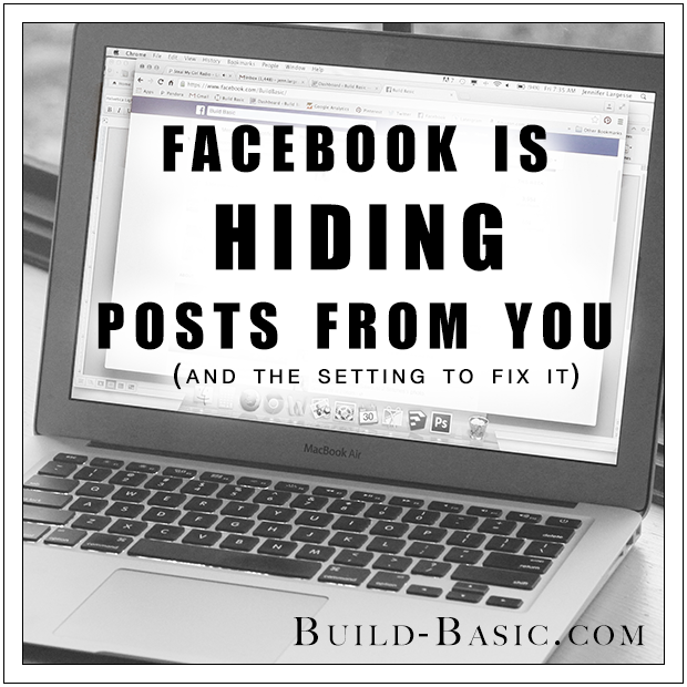 Facebook is Hiding Posts From You - By Build Basic - Intro
