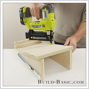 The Build Basic Custom Closet System - Pull Out Shoe Organizer - Step 9