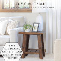 Build A Diy Side Table Basic