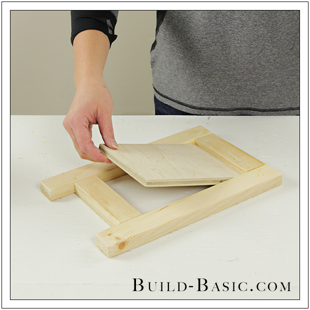 Wooden Tabletop DIY Wood Easel