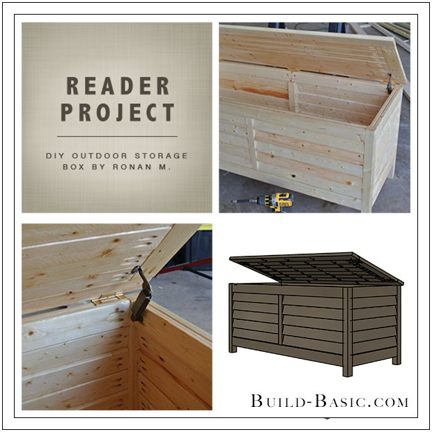 Reader Project Diy Outdoor Storage, Outdoor Storage Box Plans Free
