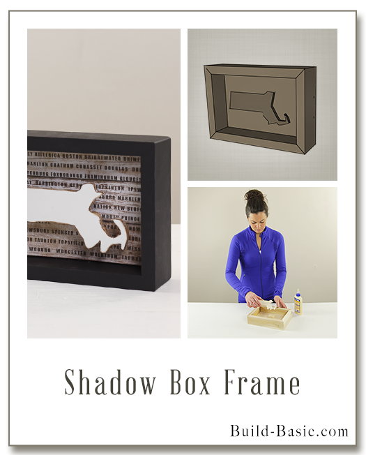 Build a DIY Shadow Box Frame - Building Plans by @BuildBasic www.build-basic.com