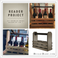 Build Basic DIY Growler Wine Holder by Tim T - Reader Project