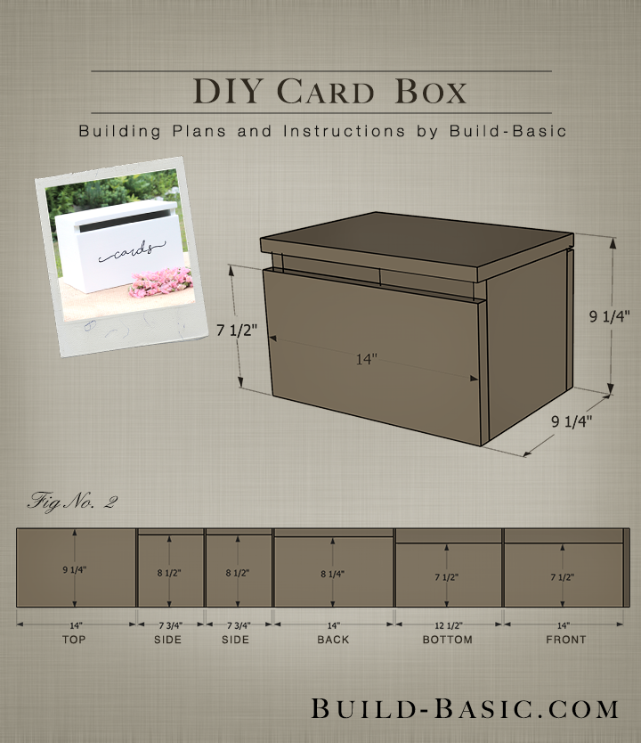 Wedding Decor on a Budget- DIY Card Box