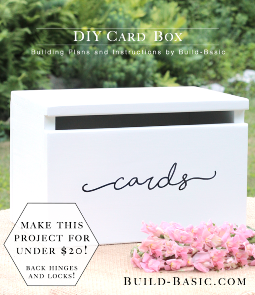 Build A Diy Card Box Build Basic