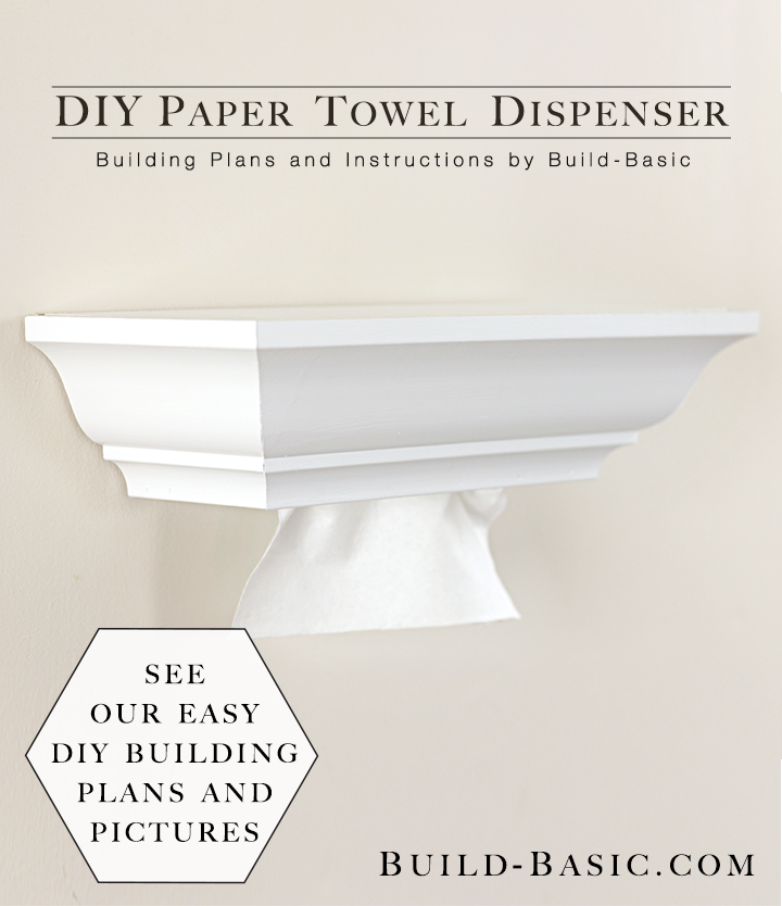 DIY Paper Towel Dispenser by Build Basic - Project Opener - Image