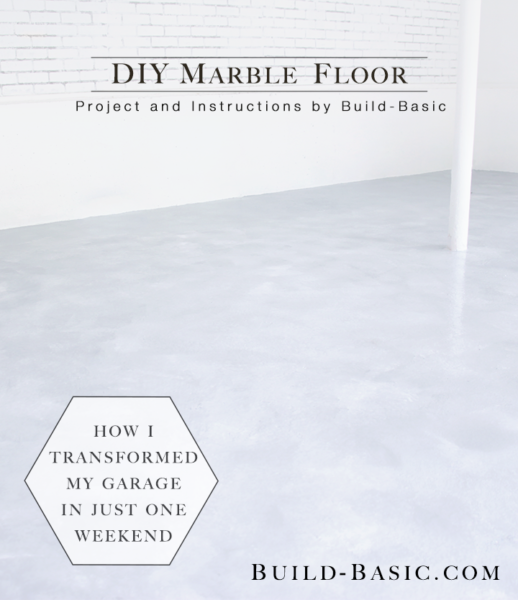 How to DIY Marble Floor by @BuildBasic - Opener Image