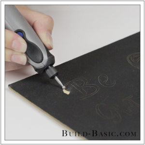 DIY Etched Sign and Frame by Build Basic - Step 4