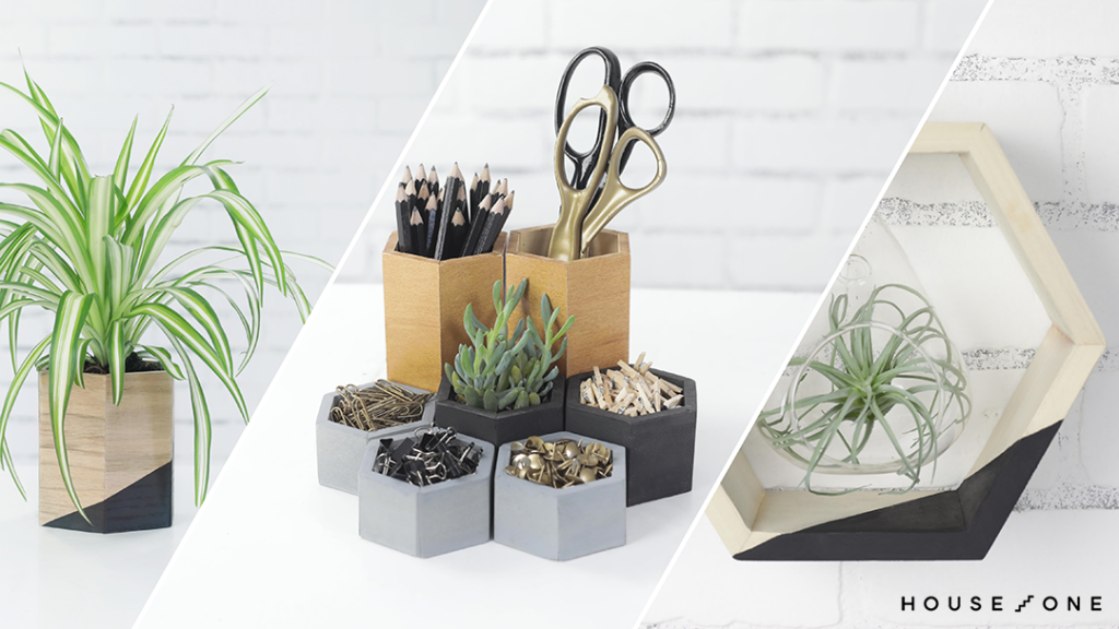 Geometric Planter by House One - branded