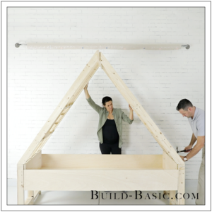 Build a Rustic A-Frame Kids Bed by Build Basic - Step 9